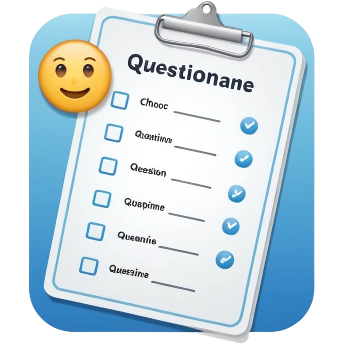 survey
 emoji