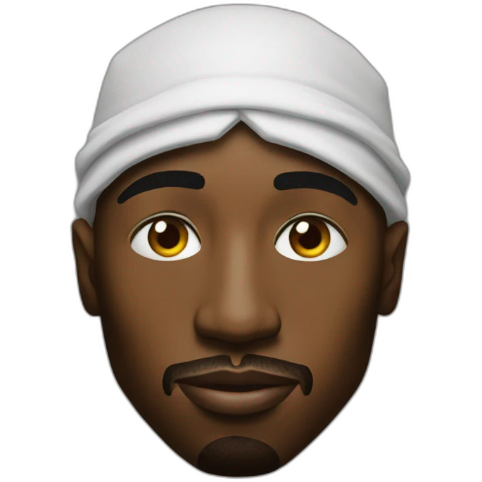 Tupac emoji