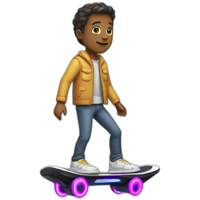 back to the futurehoverboard emoji