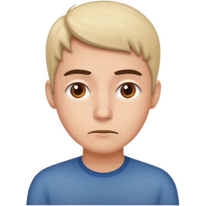 Ich bin langweilig, fast jeden ist gleich. emoji
