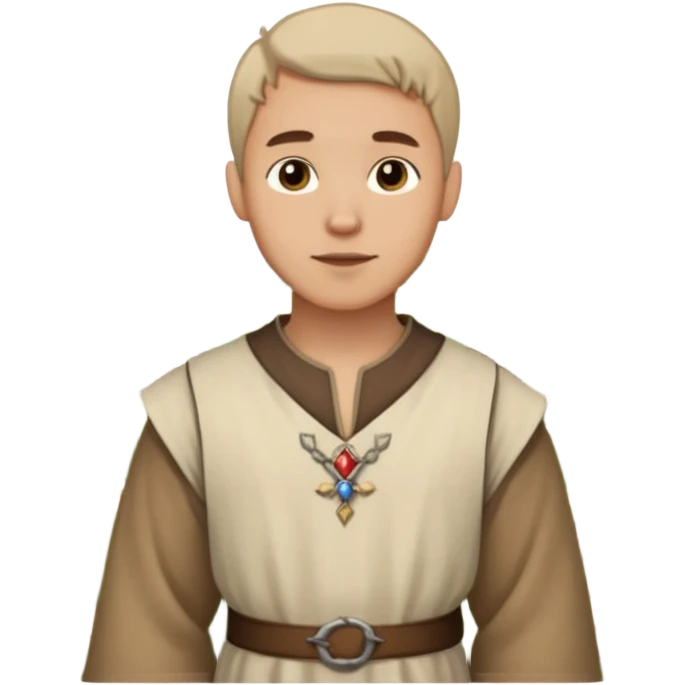 medival Cottagecore style man emoji