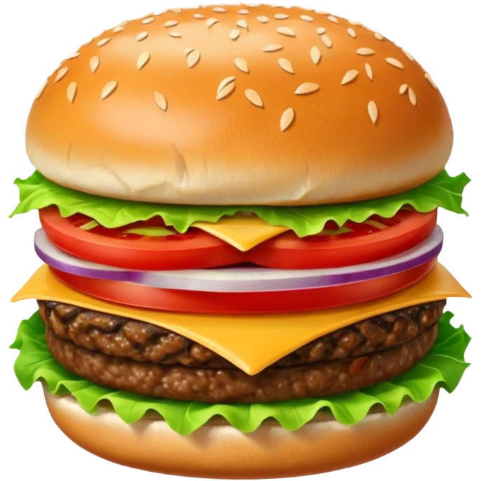 Hamburger emoji