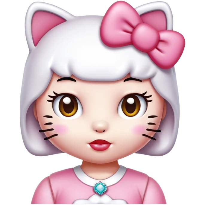 Hello kitty emoji
