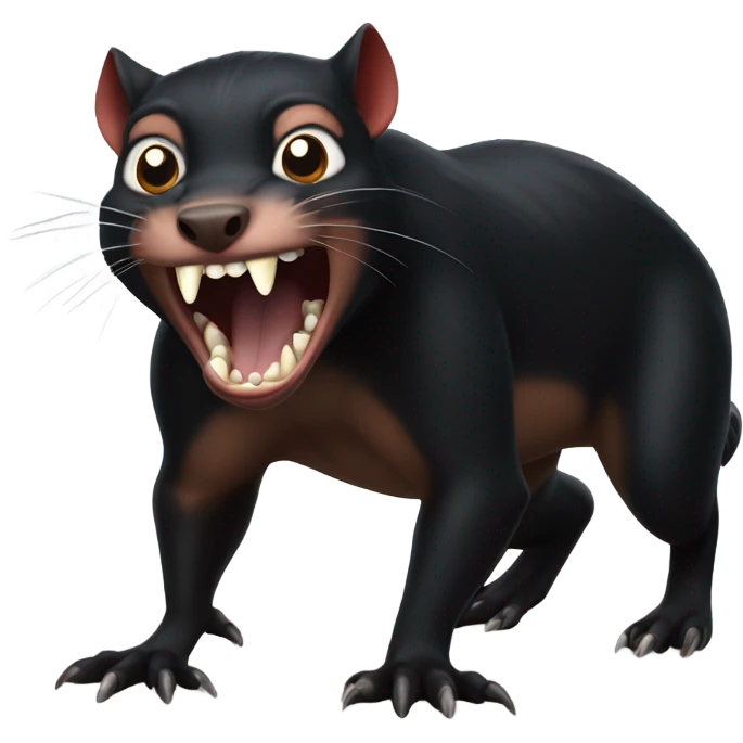 Tasmanian devil ￼ emoji