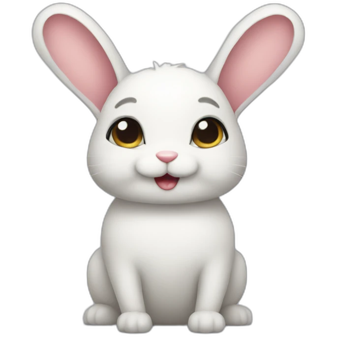 Safe bunny emoji