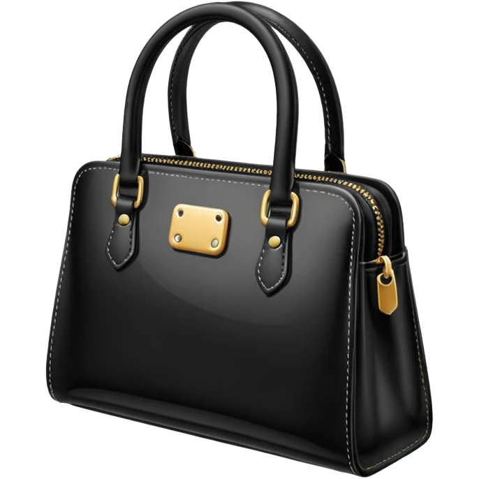 👜🖤 emoji