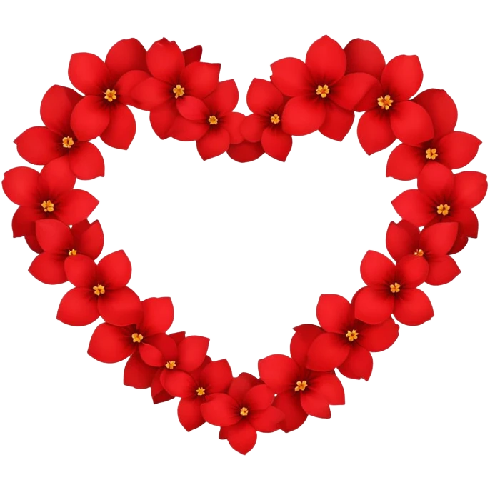 flower heart emoji