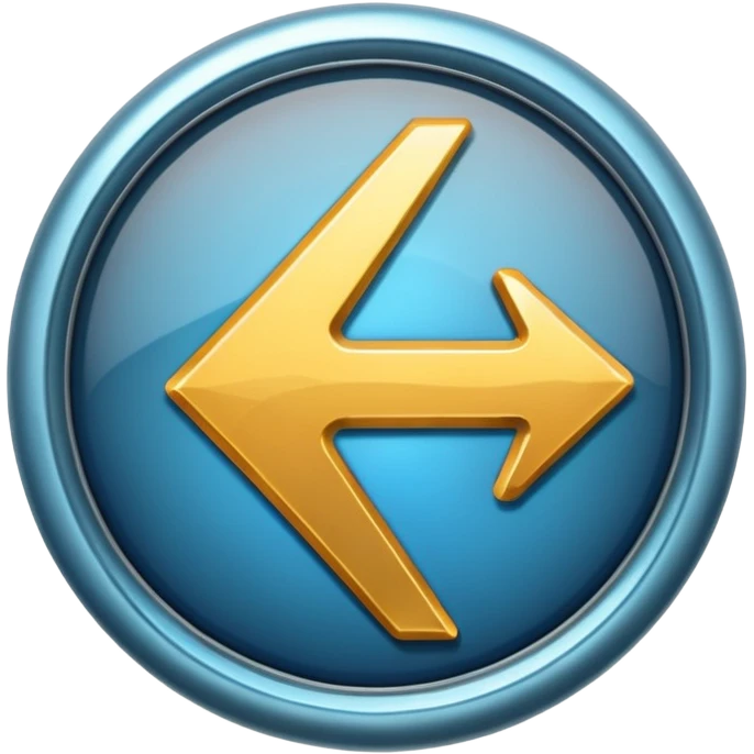 round arrow emoji