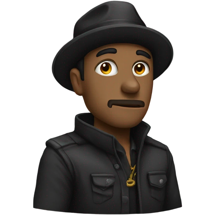 a crook emoji