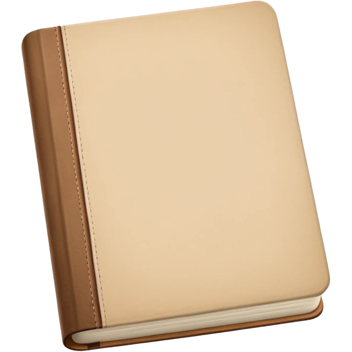 beige journal emoji