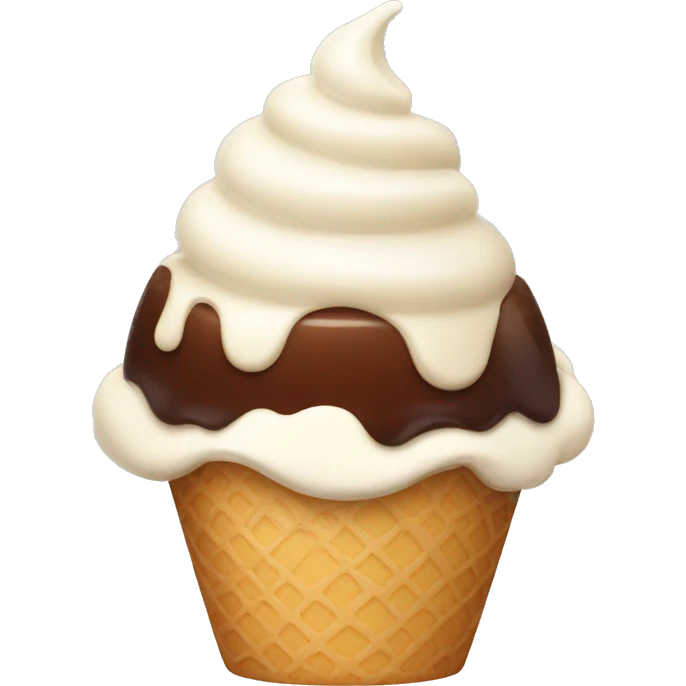 Ice cream sundae emoji