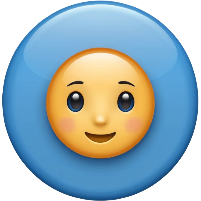 Blue tick emoji