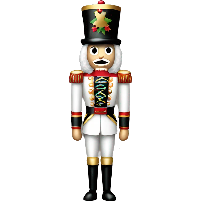 christmas nutcracker full body emoji