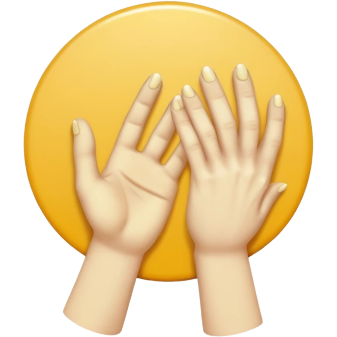 a cursed yellow circle with rock hands and he looks super drunk emoji