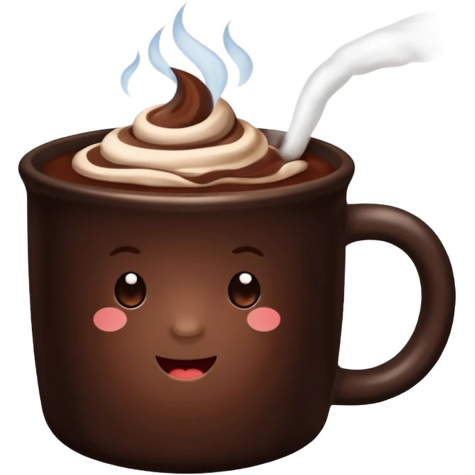 Hot chocolate emoji