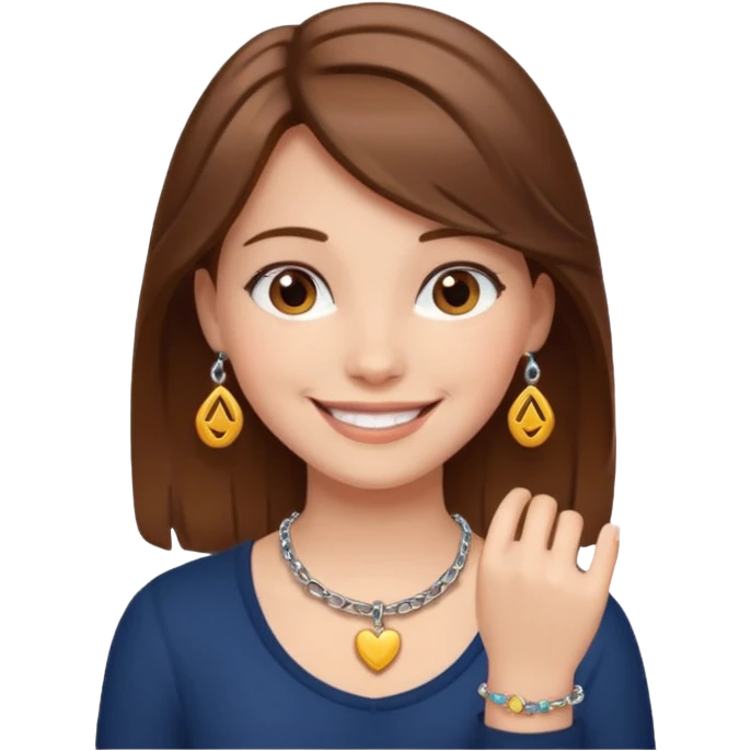 Charm Bracelet Girl emoji