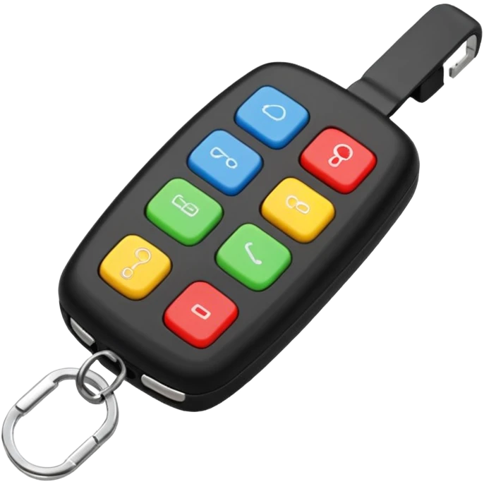 car keyremote emoji