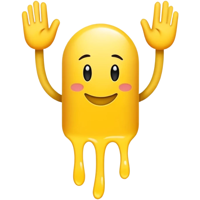Spiegelei Mit Armen und Beinen  emoji