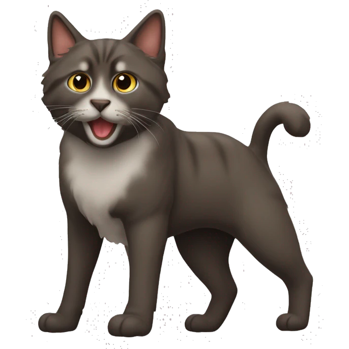 Кот Бангал, с тоненьким коричневым ошейником спит клубочком  emoji