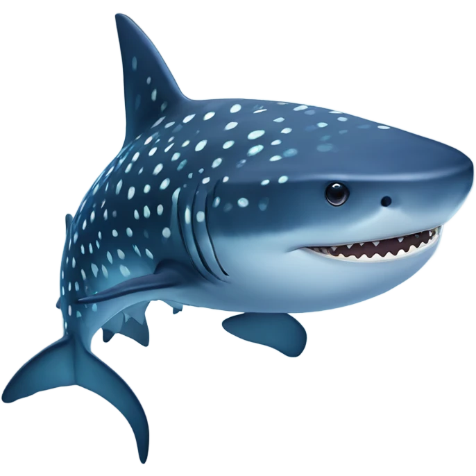 Whale shark emoji