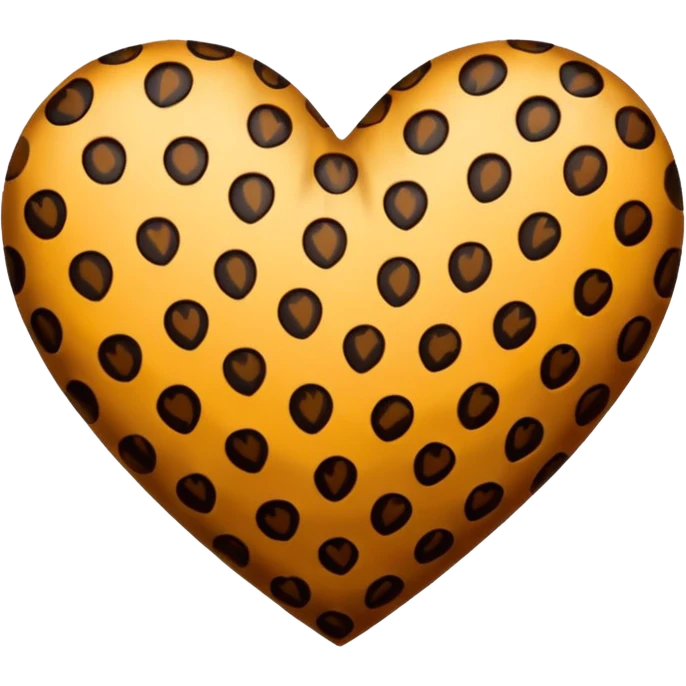 Cuore leopardato emoji