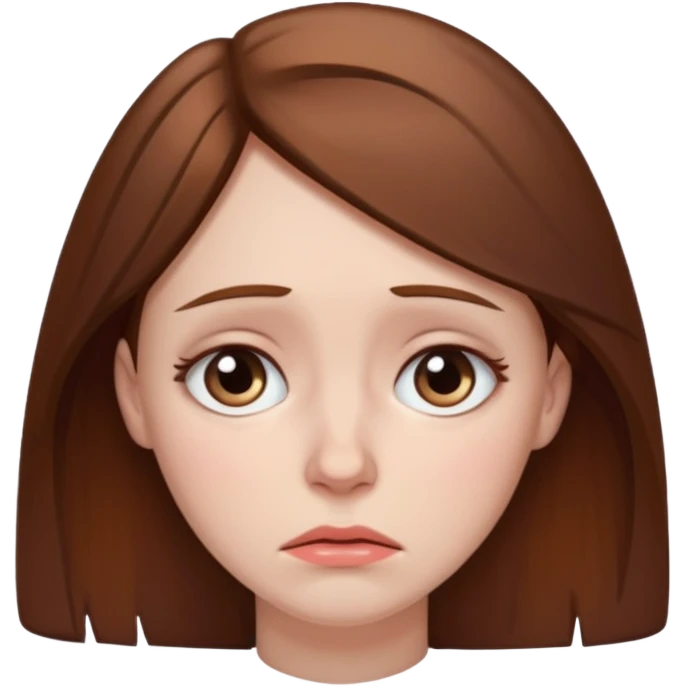 sad 30 year old woman emoji