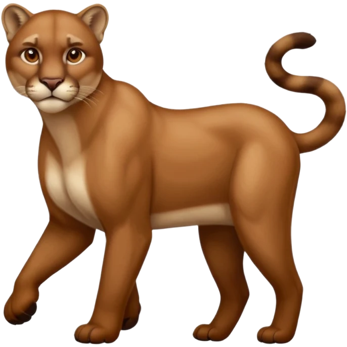 cougar walking emoji