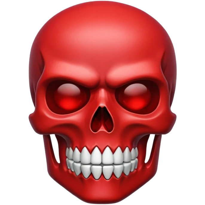 red skull emoji