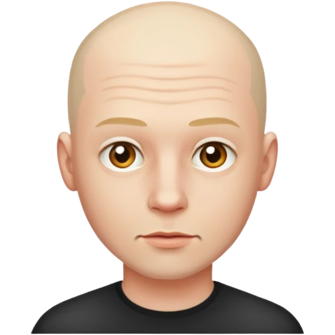 человек мужчина с бледной кожей и прической нефора emoji