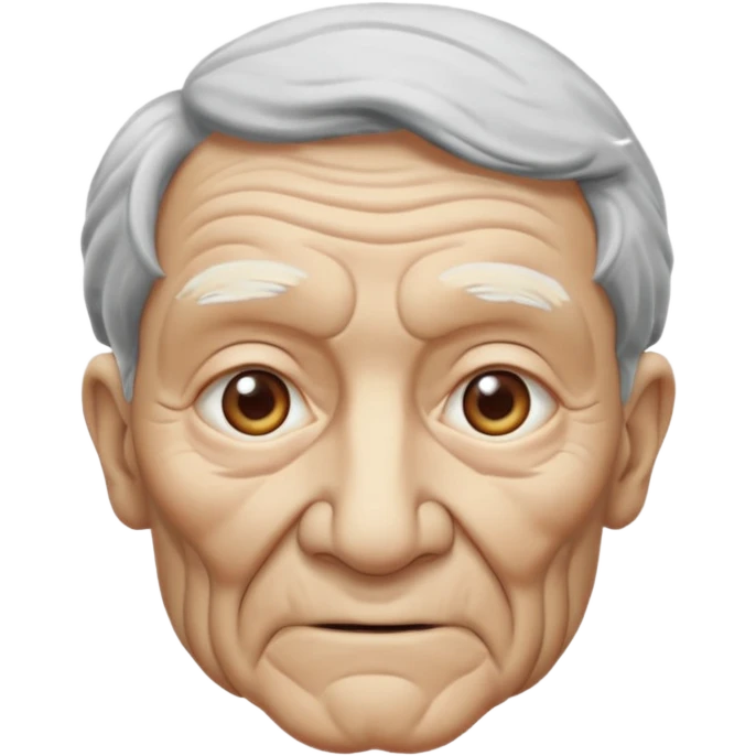 Wise Man B&W emoji