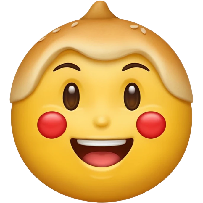 Emoji asking for food emoji