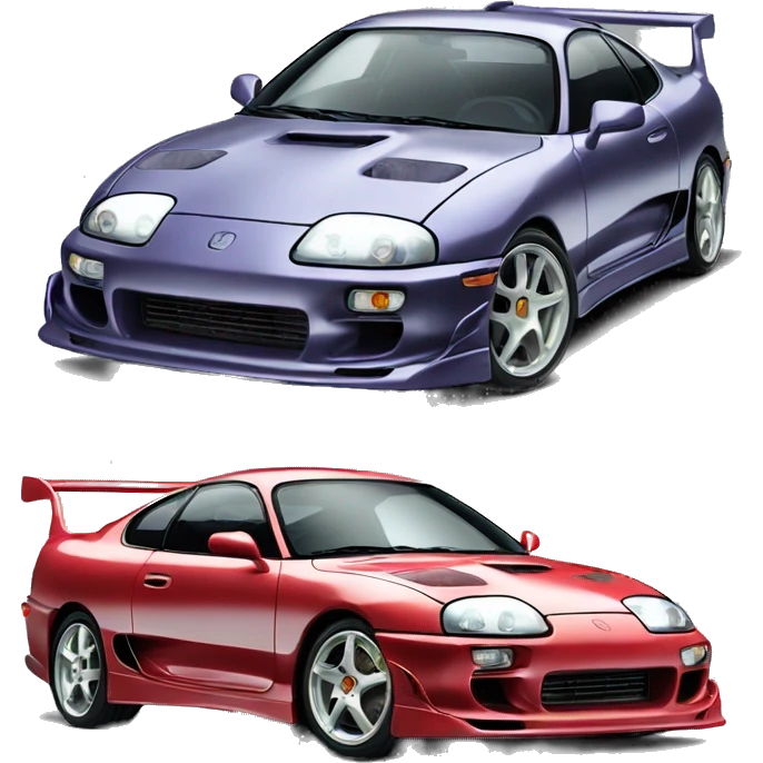 one car supra mk4  emoji