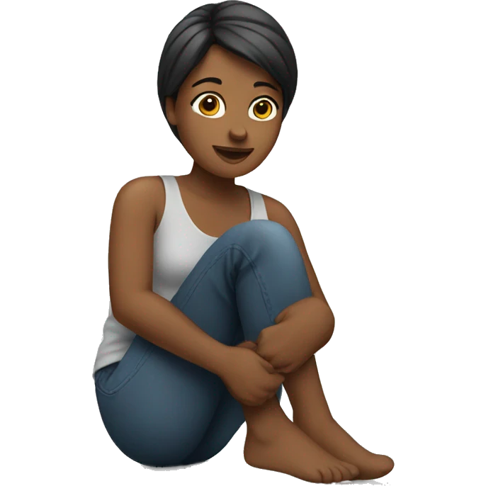 woman sitting emoji emoji