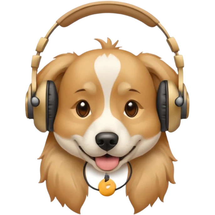 Dog streamer emoji