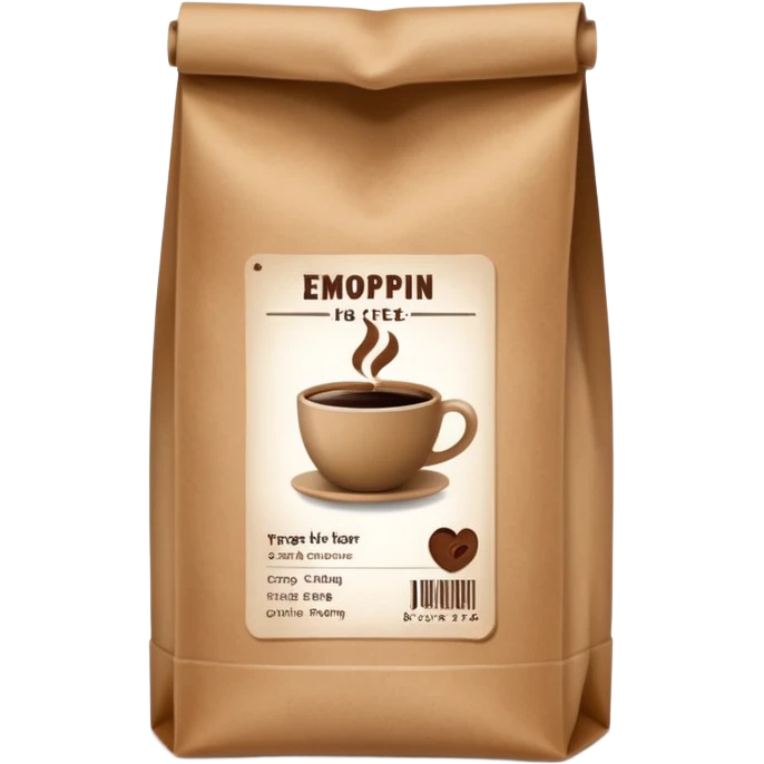 coffee bag emoji