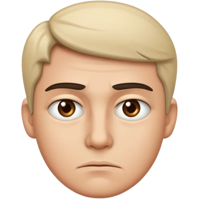 Not funny emoji