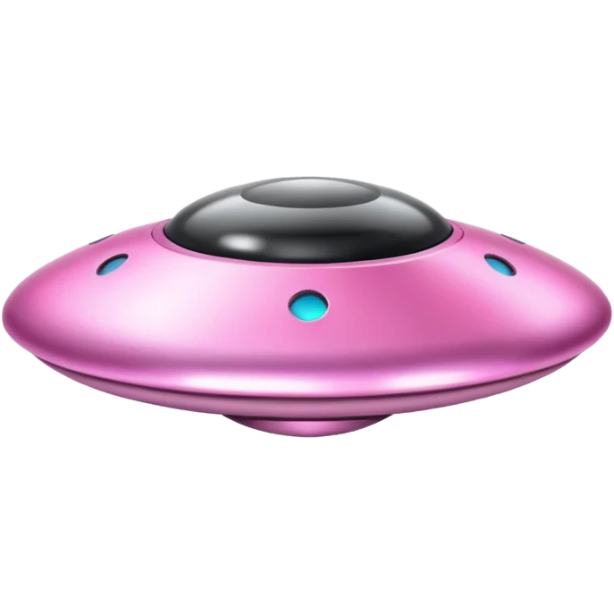 pink UFO emoji