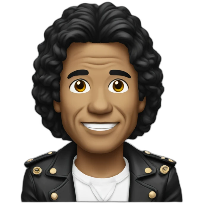 Mickel Jackson dort emoji