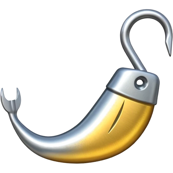 рыболовный крючок emoji