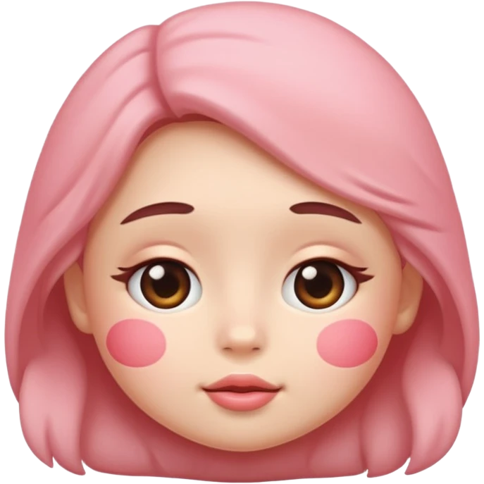 Puffy cheeks emoji