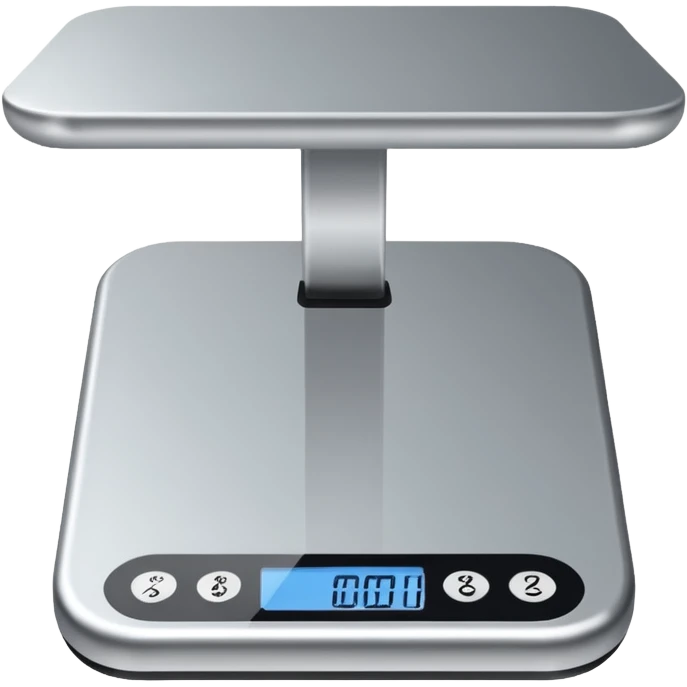 digital scale emoji