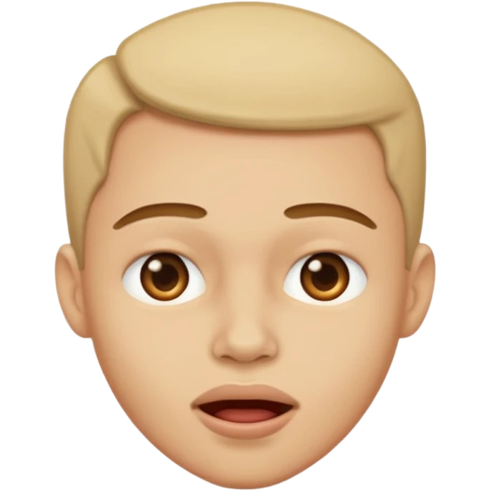 Mewing emoji