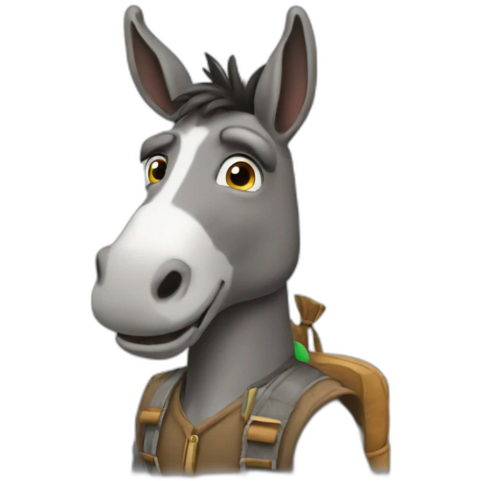 Donkey driver emoji
