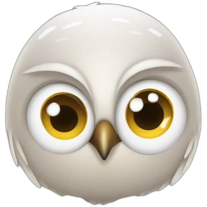 crying owl emoji