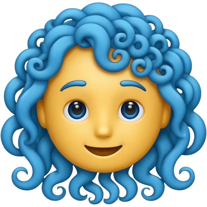 Skyblue color verified emoji with curly border  emoji