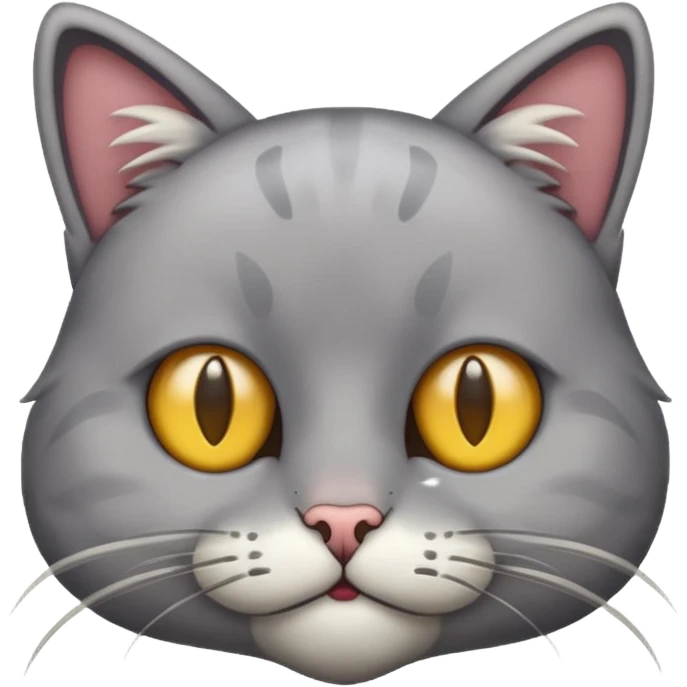 un chat malade  emoji