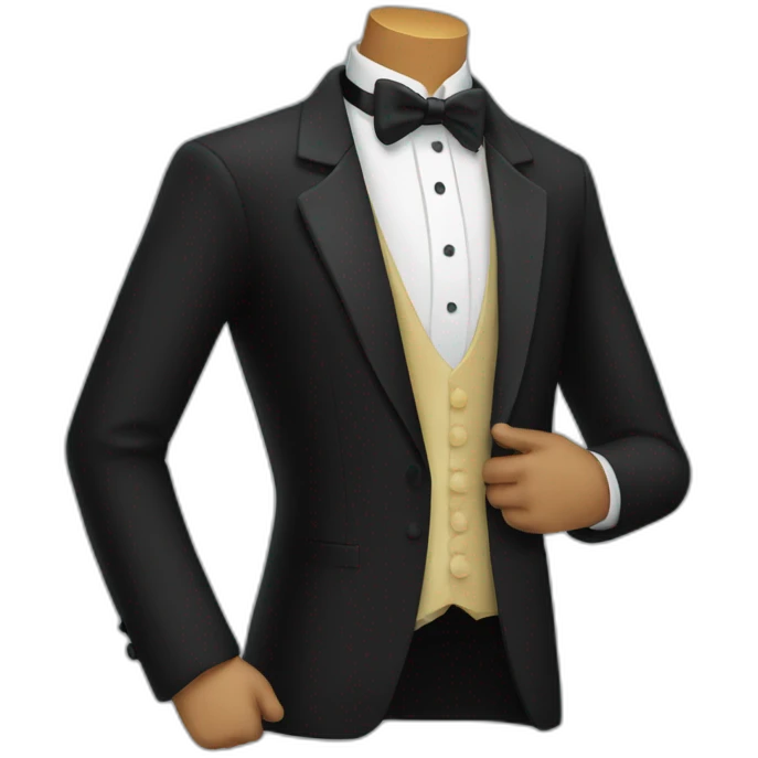 man wearing a dinner jacket emoji