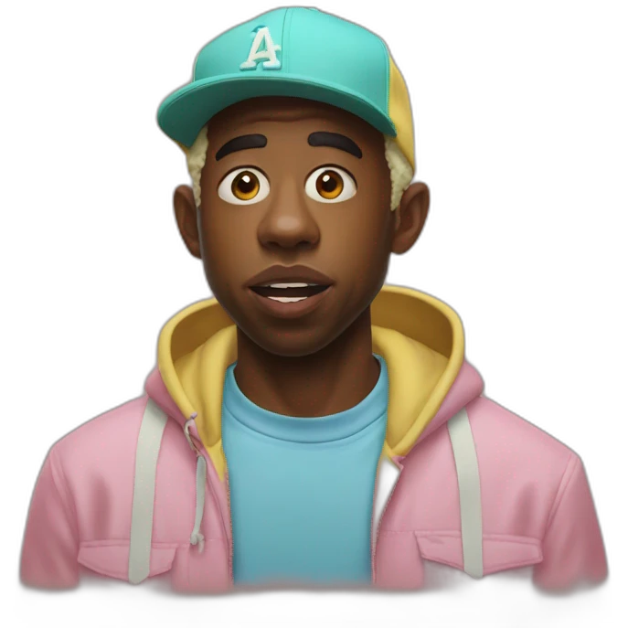 Tyler the creator call me if you get lost emoji | AI Emoji Generator