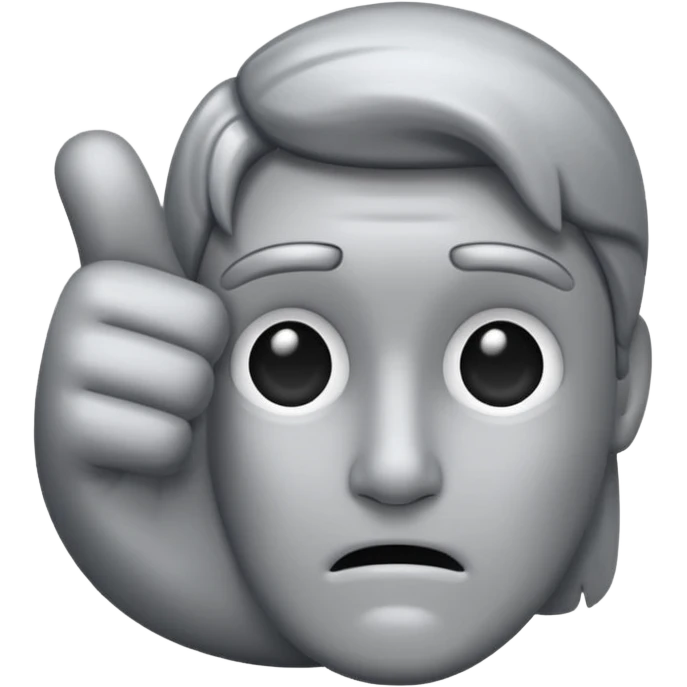 thumb down emoji