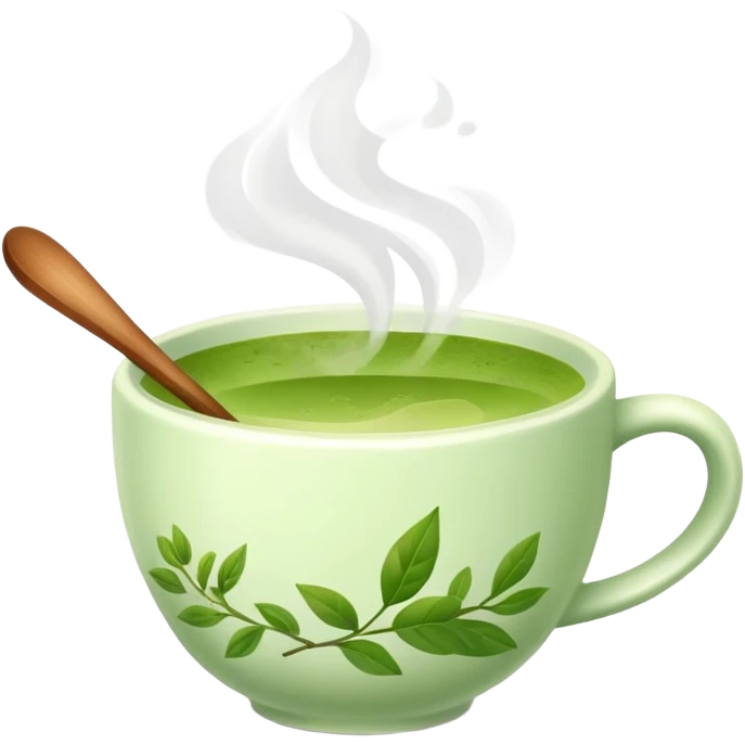 matcha cup emoji